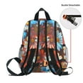 thumbnail image 5 of FORMRS School Backpack with Front Zippered Pocket 12" Student Travel Daypack, Vibrant Floral, 5 of 6