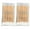 2 packs of 200 piece, variant on 100/200Pcs 6 Inch Long Wooden Handle Cotton Swabs Single-Head Cleaning Sterile Sticks Applicator for Wound Clean Oil Makeup Eyeshadow Brush Remover Tool
