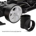 thumbnail image 2 of 4Pc Tires Spare Parts For 1:10 High Speed Rc Car, Rubber Replacement Wheels Compatible With 70Km/H 4Wd Racing Truck Models, 2 of 4