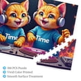 thumbnail image 3 of 500 Piece Jigsaw Puzzles For Adults DJ Cats 500 Piece Adult Jigsaw Puzzle Fun And Challenging Brain Teaser， Vibrant Illustrations & Quality Pieces， Great Gift Idea For Puzzle Lovers, 3 of 7