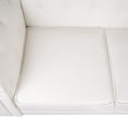thumbnail image 4 of Emery Accent Chair-Color:White,Style:Loveseat, 4 of 11