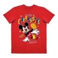 thumbnail image 1 of Playera Para Niño Disney Mickey Mouse Cuello Redondo Manga Corta Talla 8 Rojo, 1 of 1
