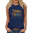 thumbnail image 2 of Kayannuo Womens Blouses Clearance Short Sleeve T Shirts for Women Valentine's Day 1964 Vintage Shirt For Women 60th Birthday Gifts 1964 Birthday Gifts Idea Retro Short Sleevel T Shirts Party Tops Tees, 2 of 5
