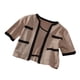 thumbnail image 3 of Conjunto de camiseta sin mangas de punto de dos piezas, Conjunto de suéter de dos piezas de punto de dos piezas para mujer Conjunto de camisola de dos piezas Ultra Responsivo, 3 of 12