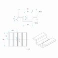thumbnail image 4 of 12 X Aluminium Alloy Centre Clamp PV Solar Panels for All Frame Heights, Solar Panels Bracket for Solar Panels Roof, 4 of 6