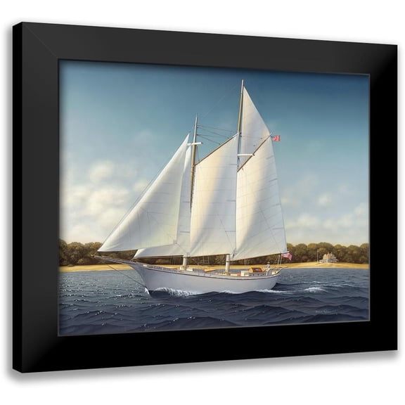 Pollera, Daniel 14x12 Black Modern Framed Museum Art Print Titled - Lady Stirling