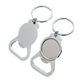 thumbnail image 1 of Keychains Board Ornaments DIY Keychain Wear-resistant Waterproof Portable Key Chain Double-Sided Bottle Opener Key Chain Heat Transfer Keyring Type D, 1 of 8