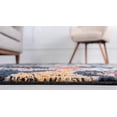 thumbnail image 5 of Rugs.com Morocco Collection Rug – 5' x 8' Navy Blue High-Pile Rug Perfect For Living Rooms, Large Dining Rooms, Open Floorplans, 5 of 9