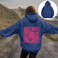 thumbnail image 2 of gibobby Womens Embroidered Hoodies Y2k Hibiscus Teen Girls Preppy Oversized Loose Fit Aesthetic Vintage Cute Pullover Tops,2XL, 2 of 6