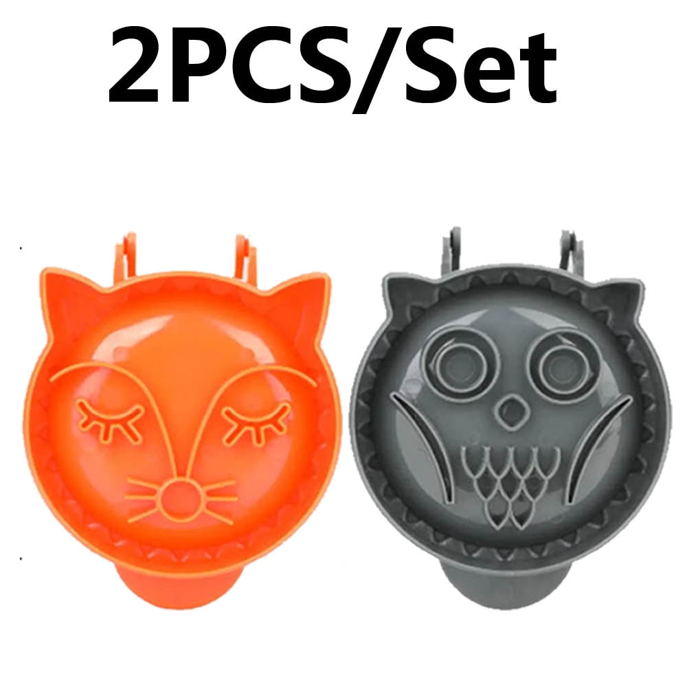 2PCS Hand Pie Molds for Baking Dough Presser Mini Pocket Pie Molds