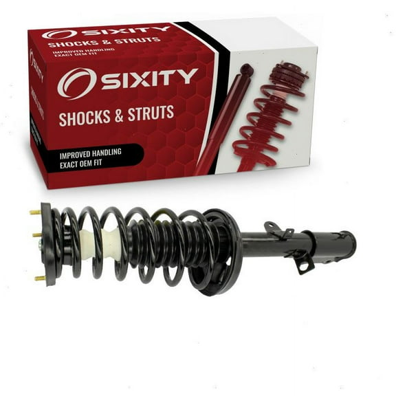 Sixity Rear Right Strut & Coil Spring compatible with Geo Prizm 1993-1997