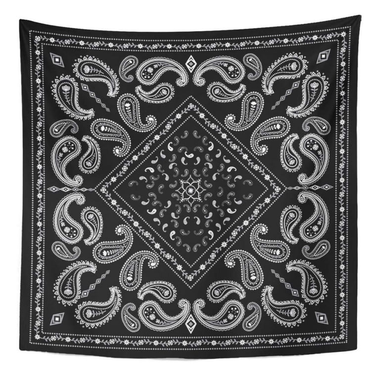 paisley bandana border