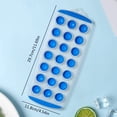 thumbnail image 3 of Clearance Under $5 | 21-Cavity Silicone Round Ice Tray with Lid for Freezer Baking Jelly Mold Kitchen Tool, 3 of 5