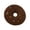 Brown, variant on Soft Cozy & Adorable, 15.7x15.7 Inch Round Donut Pillow, Playful Home Accent & Fun Donut Shape Decor, Comfortable Cotton Filling for Living Room Decorative