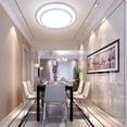 thumbnail image 3 of Depuley 20-inch 48W Dimmable LED Flush Mount Ceiling Light with Remote for Bedroom Living Dining Room, 3000K-6000K Color Changeable, 3 of 8