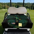 thumbnail image 2 of Pzuqiu Golf Cart Seat Cover, Compatible with Outdoor, Suitable for Club Cars Quilted, Frog Mandala, 2 of 9