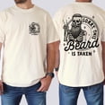 thumbnail image 2 of Sorry This Beard is Taken Shirt, Funny Dad Quote Shirt, Gift for Husband, Cool Dad ShirtUnisex Cotton T-shirt Menswear Top, 2 of 6
