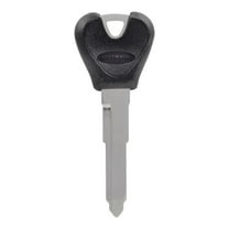 Hillman 5972344 Automotive Blank Double Sided Universal Key for Ford - Black & Silver, Pack of 5