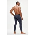 thumbnail image 5 of DEVOPS 2 Pack Men's thermal Heated Warm fleece lined Long Johns leggings (Small, Black/Charcoal), 5 of 5