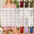 thumbnail image 3 of Wensltd Women's Short Sleeve Pajama Set with Notched Collar and Matching Shorts Comfortable Summer Nightwear, 3 of 5