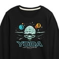 thumbnail image 3 of Star Wars - Yoda Jedi Master - Toddler And Youth Long Sleeve Tee, 3 of 5
