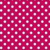 Waverly Inspirations Cotton 44" Big Dot Magenta Color Sewing Fabric by the Yard