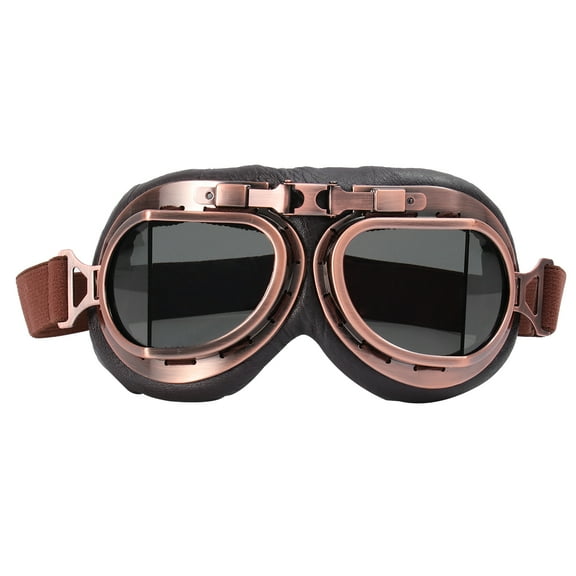 Masteelf Windproof Motorcycle Black 18x8.5cm Protective Riding Glasses for Motorbike