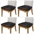 thumbnail image 2 of Honeii Gloomy Mansion Forest Scene Print Square Cushion Cover with Elastic Band & Ties,Sofa Cushion Covers,Furniture Protector for Living Room,Washable Sofa Seat Slipcover-Four Pieces, 2 of 7