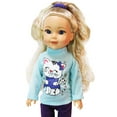 thumbnail image 2 of Snowflake Kitty Cat Winter Outfit for 14.5inch Dolls | American Fashion World, 2 of 3