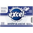 thumbnail image 3 of EXCEL White, Fresh Mint Flavoured Sugar Free Chewing Gum, 12 Pieces, 12 Packs, 3 of 8
