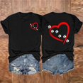 thumbnail image 4 of Birdeem Blouses pour Femmes T-Shirt Décontracté Imprimé à Col Rond Manches Courtes, 4 of 12