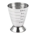 thumbnail image 3 of Measuring Shot Cup Ounce Jigger Bar Cocktail Drink Mixer with Coffee Bottomless Machine Wood Handle Filter for Welhome, 3 of 10