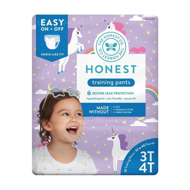 HONEST COMPANY Pañales Entrenadores Training Pants 23 piezas Unicorns