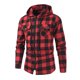 thumbnail image 2 of Blusa de manga larga con capucha, nueva moda informal, chaqueta de oveja con solapa, camisa de pana para hombre, blusa de manga larga con cuello vuelto, blusa para hombre, 2 of 7