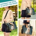 thumbnail image 5 of Medium Cooler Bag Lunch Bag Portable Meal Bag Work Meal Bag Outdoor Meal Bag Travel Meal Bag Picnic Meal Bag Going Out Meal Bag Super Beautiful Rabbit, 5 of 6