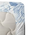 thumbnail image 3 of Ambesonne Spring Fitted & Top Sheet Set with Shams, Floral Dreamy Branch, Soft Blue White, 3 of 4