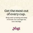 thumbnail image 4 of Yogi Bright Peach Positive Energy, Organic Oolong Tea Bags, 16 Count, 4 of 8