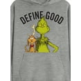 thumbnail image 3 of The Grinch, Men's & Big Men's Graphic Hoodie, Define Good, Sizes XS-3XL, 3 of 4