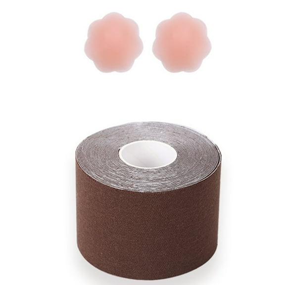 Tape Kit Boobtape for Breast Lift Includes Nippl Cover Body Tape for Pushed up & Shape Sweat-Proof Bob Tape Kit