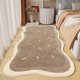 thumbnail image 1 of La alfombra de la sala de estar es geométricamente buena para uso doméstico, el dormitorio está cubierto con tapetes y la alfombra de la mesita de noche se usa como tapete., 1 of 2