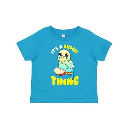 

Inktastic Budgie Parakeet Budgerigar Gift Toddler Boy or Toddler Girl T-Shirt