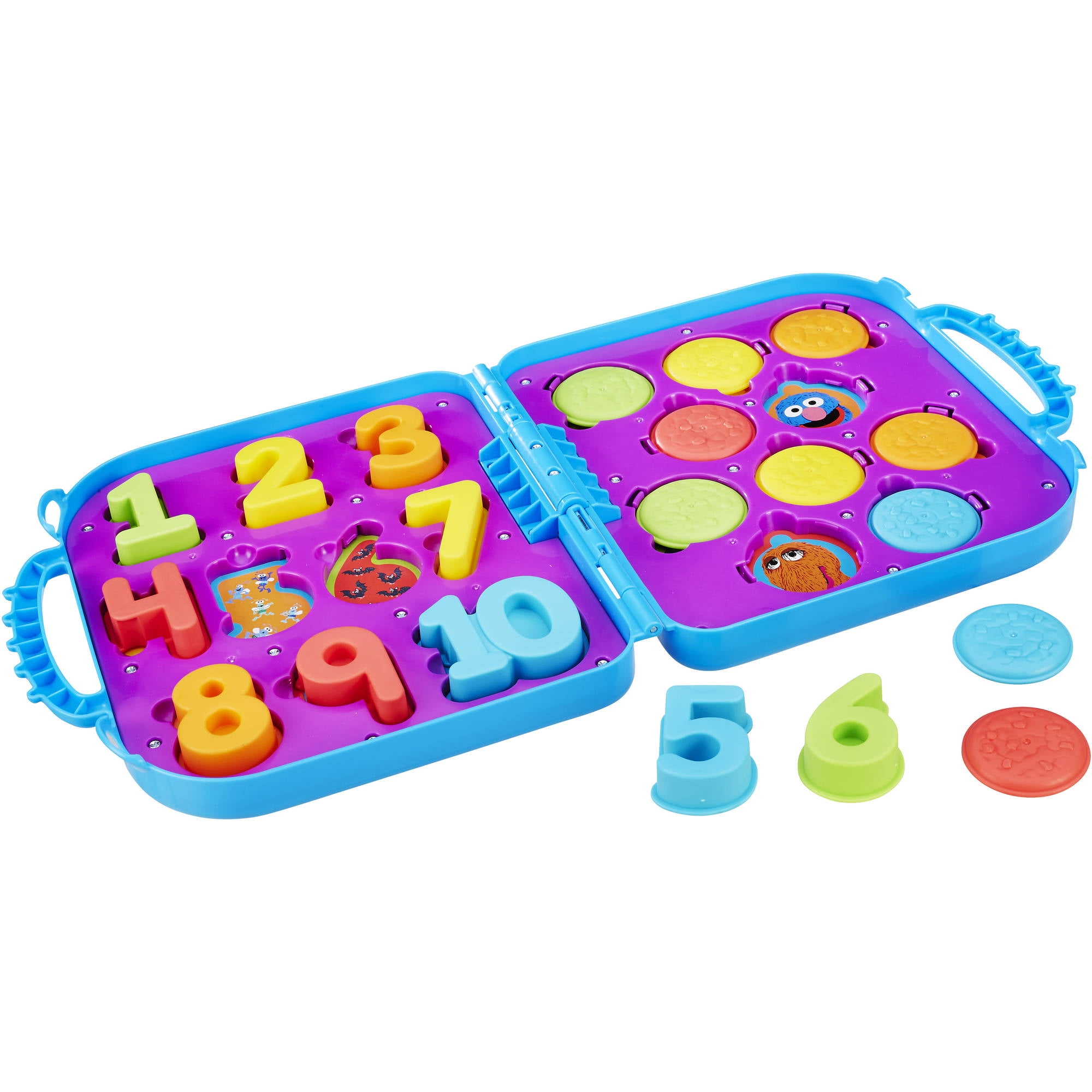 Playskool Sesame Street Cookie Monster's on the Go Numbers, Includes 20