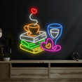 thumbnail image 3 of C-craft Coffee Wine Neon Sign Wall Art for Coffee Bar Decor House Decor Gift, 3 of 4