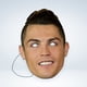 thumbnail image 2 of Mask-arade - Careta de Fiesta Diseño Famosos Cristiano Ronaldo (Multicolor), 2 of 2