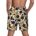 thumbnail image 4 of Haiem Snake And Rose Mens Swim Trunks with Compression Liner 2 in 1 Swimming Shorts Stretch Swimwear Quick Dry,Board Shorts-X-Large, 4 of 9