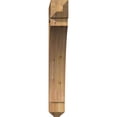 thumbnail image 2 of Ekena Millwork 6"W x 36"D x 42"H Thorton Craftsman Rough Sawn Bracket, Western Red Cedar, 2 of 4