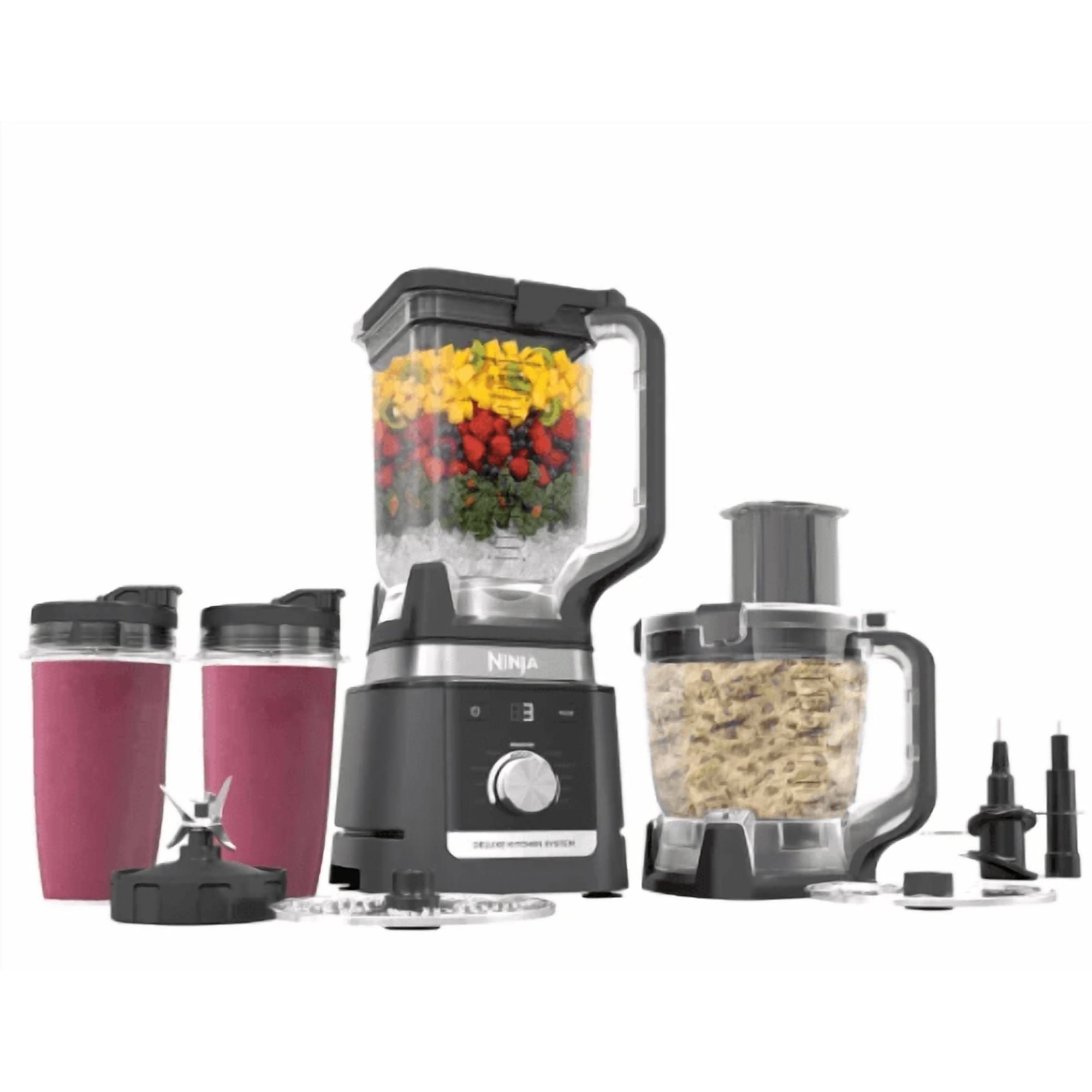 Ninja CO905KS Deluxe Blender & Kitchen System with 88-oz. Pitcher, 9-Cup Processor, & Auto-iQ