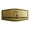 Brushed Gold, variant on Fancy Non-Recyclable waste Sign (Black) - Large