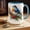 Black, variant on Blue Bird Mug Bird Retro Style Mug Cottagecore Mug Decor Kitchen Mug Bluebird Lover Gift B