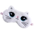 thumbnail image 3 of Eye Mask Plush Sleep Blindfold Cartoon Cat Sleep Eye Cover Kids Eye Mask, 3 of 7